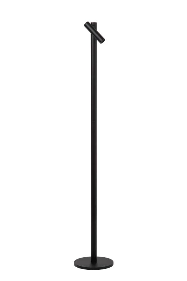 Lucide ANTRIM - Rechargeable Floor reading lamp Indoor/Outdoor - Battery pack - LED Dim. - 1x2,2W 2700K - IP54 - With wireless charging pad - Black - turned off